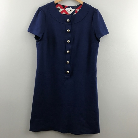 Shoshanna Dresses & Skirts - Shoshanna Vintage Mod Dress Navy Size 12
